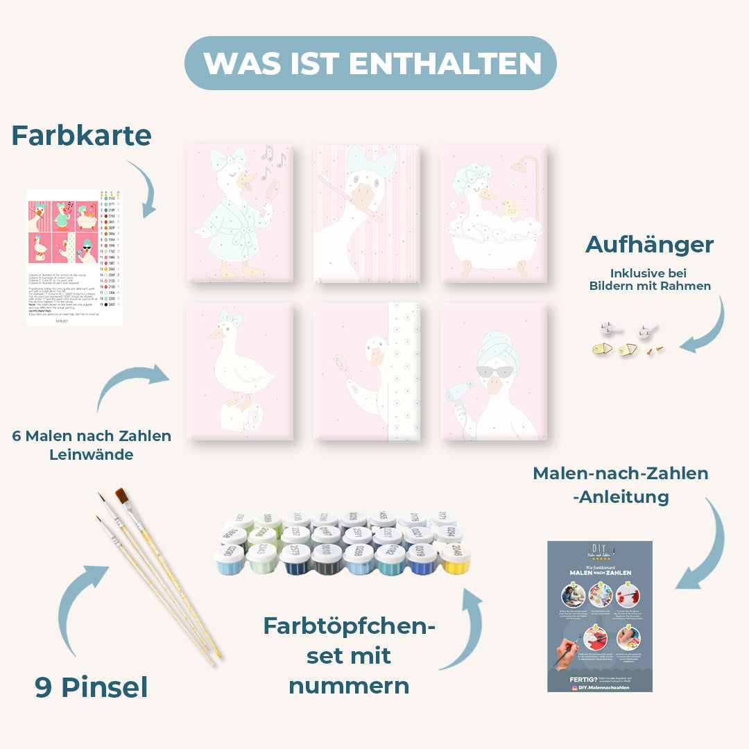 Badezimmer Gans