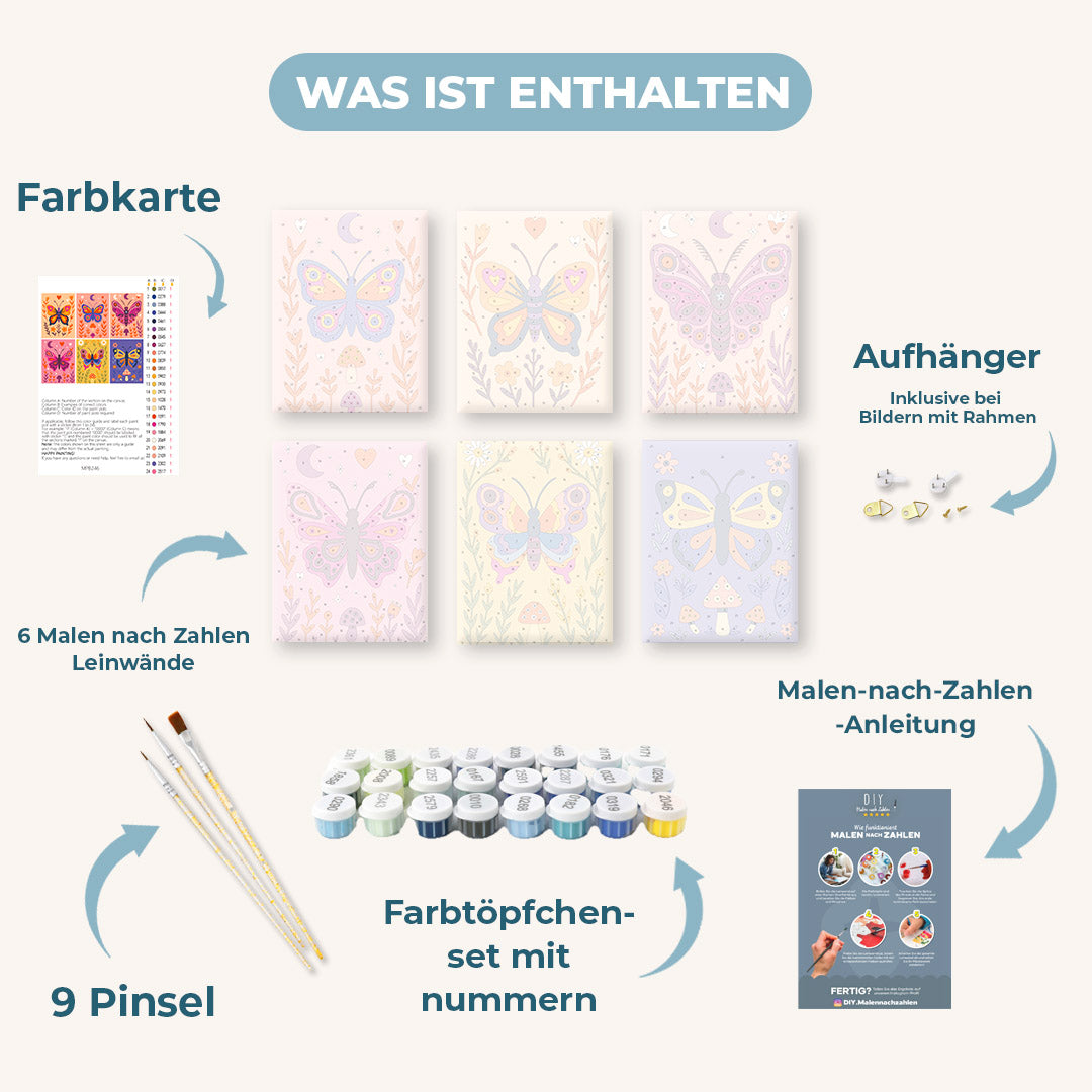 Bunte-Schmetterlinge