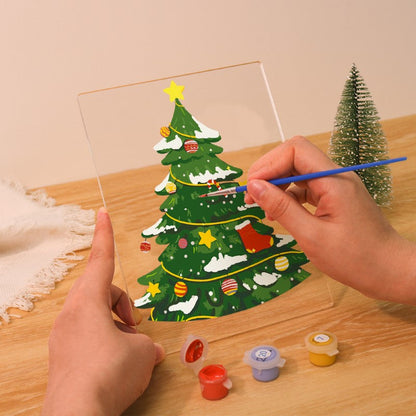 Malen nach Zahlen Weihnachtslampe | Weihnachtsbaum