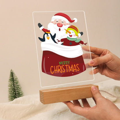 Malen nach Zahlen Weihnachtslampe | Frohe Weihnachten