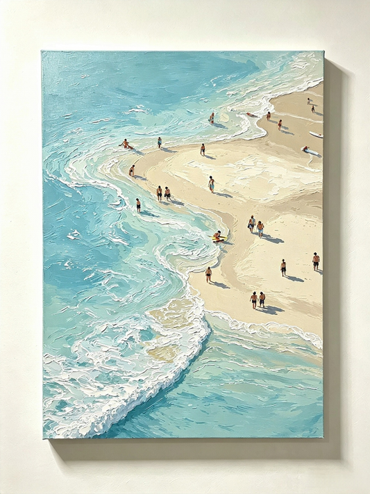 Sommer am Meer- Malen nach Zahlen