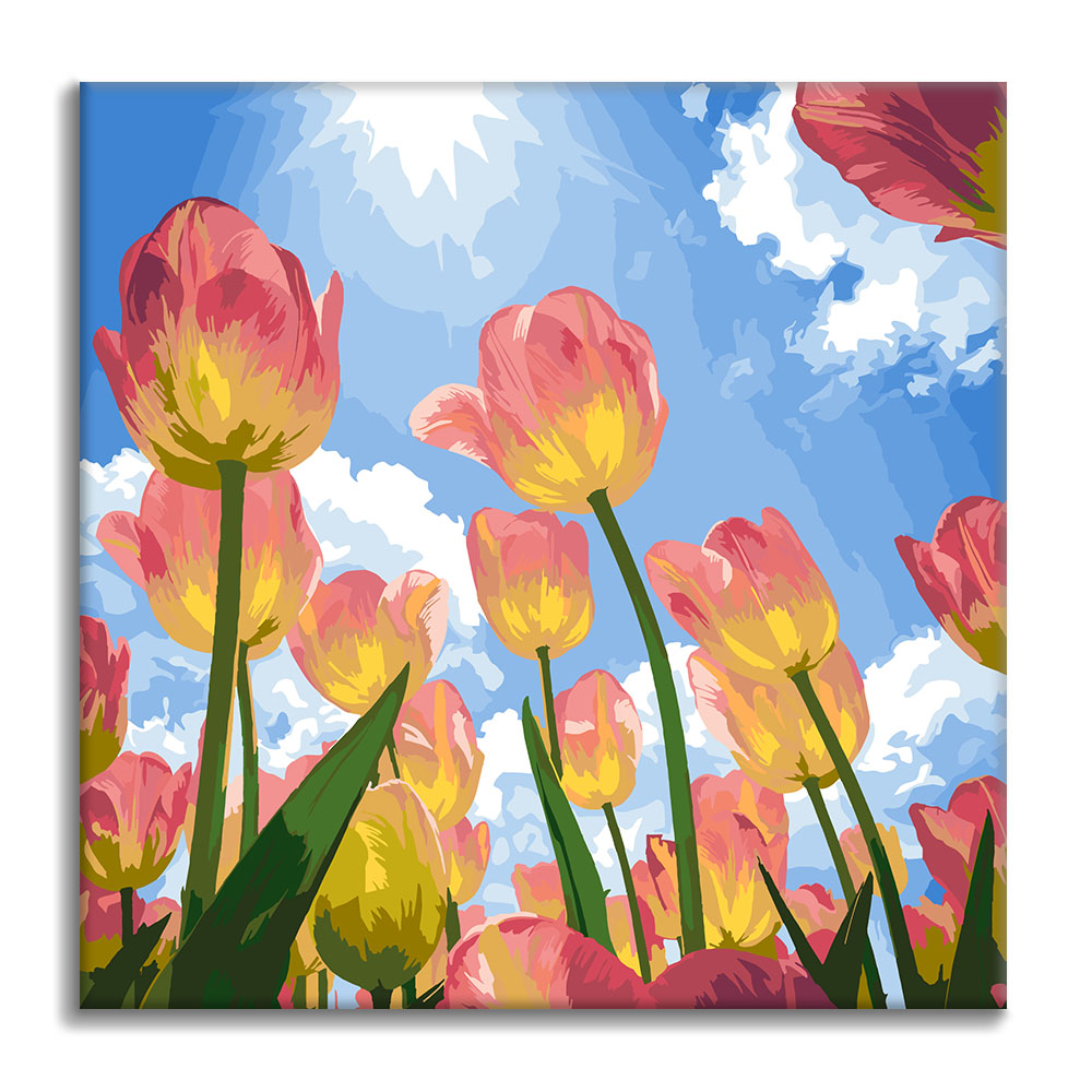 Tulip Dream – Mini-Malen nach Zahlen