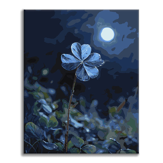Moonlight Clover – Malen nach Zahlen