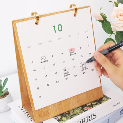 2027 Malen nach Zahlen Tischkalender | Pflanzen Edition