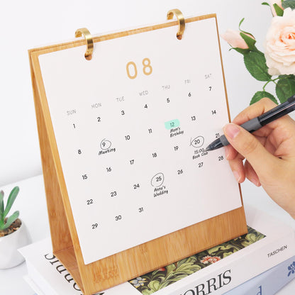2027 Malen nach Zahlen Tischkalender | Blumenmarkt-Edition