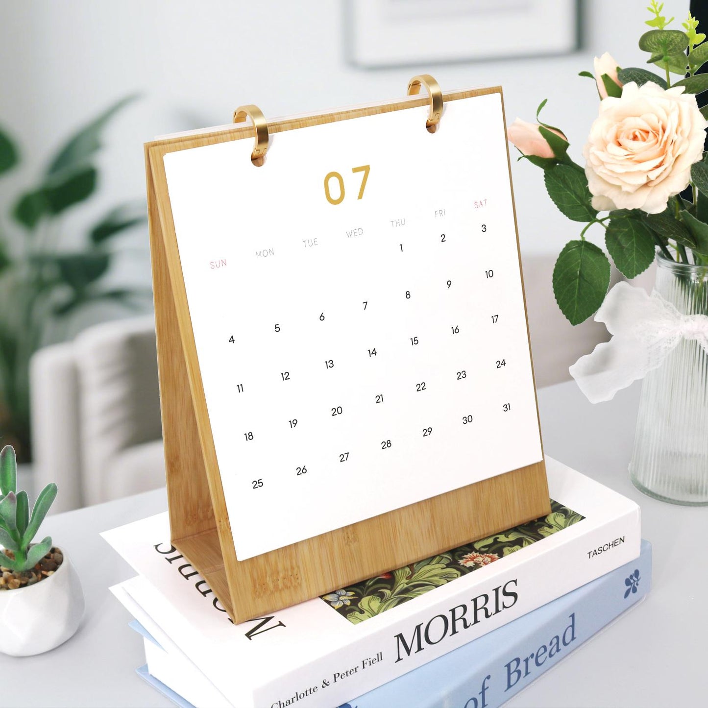 2027 Malen nach Zahlen Tischkalender | Reise Edition