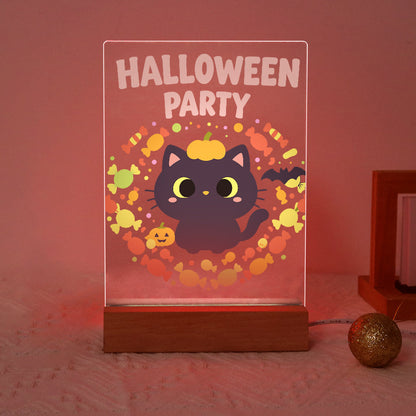 Malen nach Zahlen Halloween Lampe – Kürbispfoten