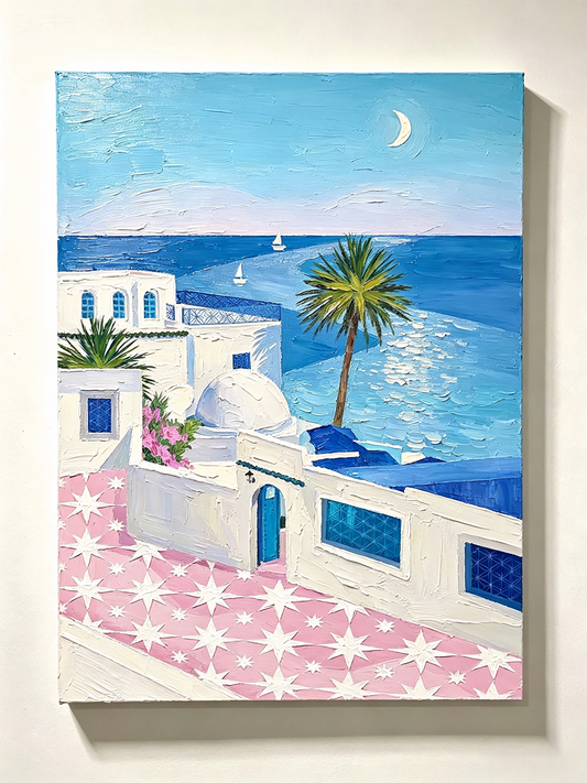 Mediterranes Sommergefühl- Malen nach Zahlen