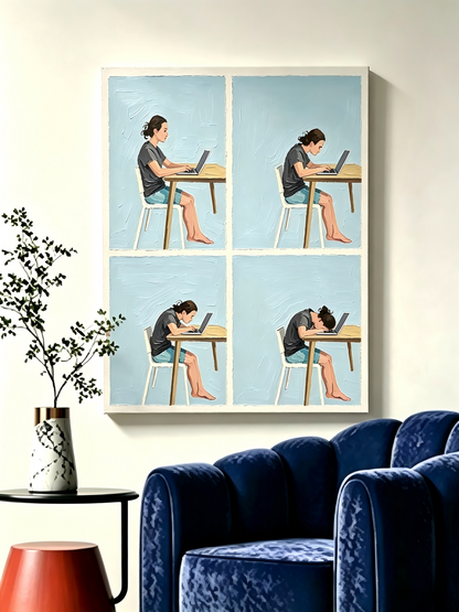 Von „Ich schaffe das“ bis „Ich kann nicht mehr“– 4er Mini-Set | Malen nach Zahlen