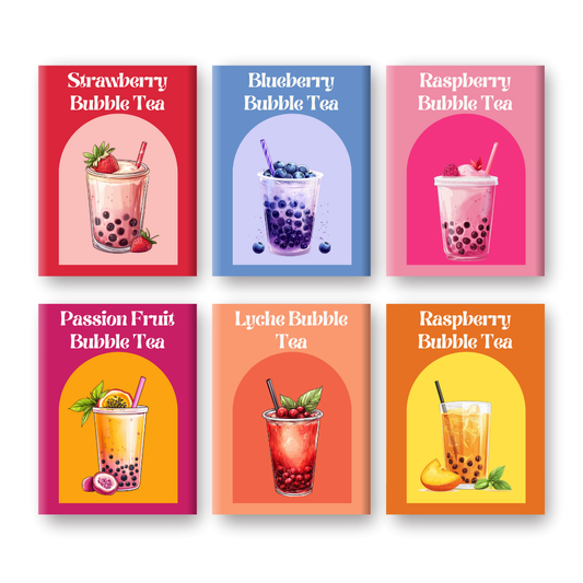 Buntes Bubble Tea