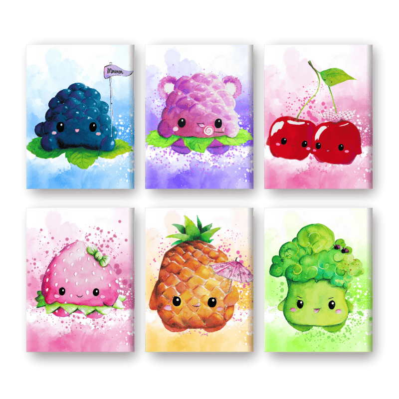 Kawaii Foods Set - by Tiny Tami