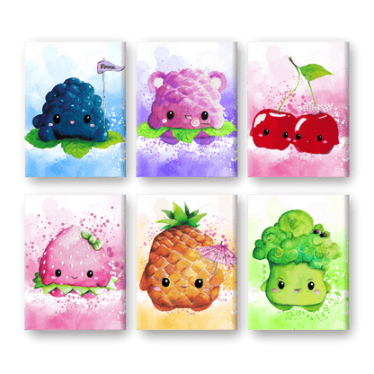 Kawaii Foods Set - by Tiny Tami