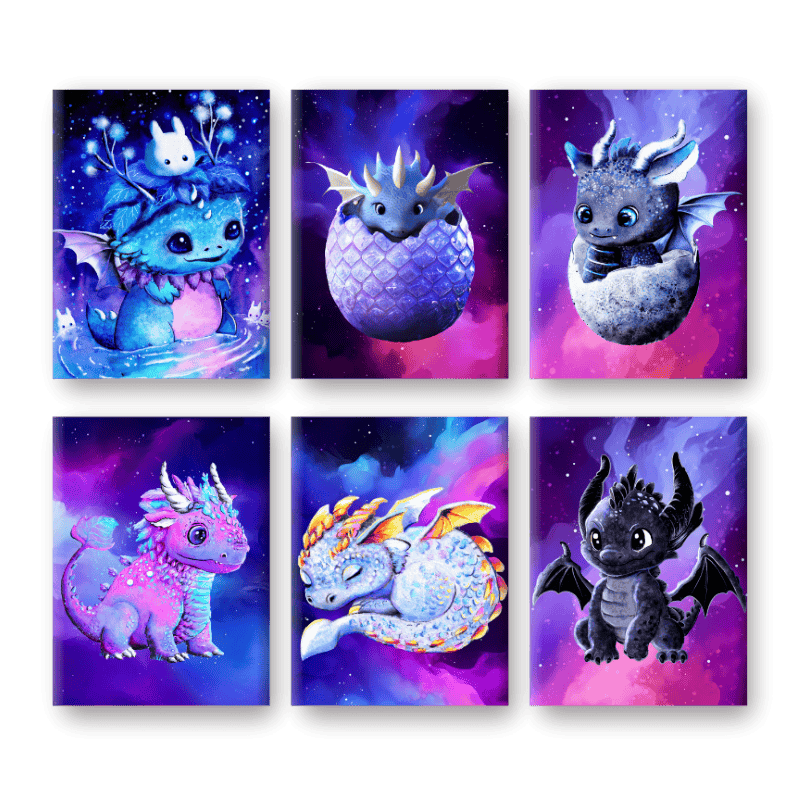 Little Dragons Set - by Tiny Tami
