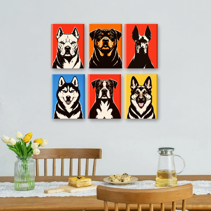 Pop Art Hunde