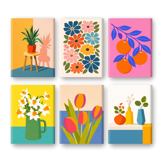 Botanische Blumen & Pflanzen