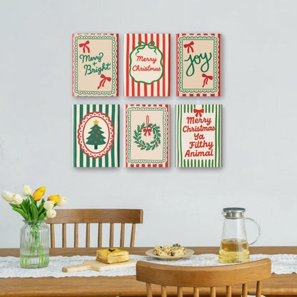 Weihnachtliches Streifen
