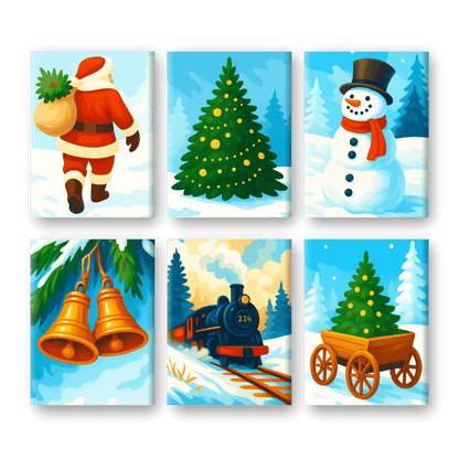 Buntes Weihnachts