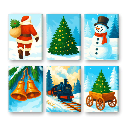 Buntes Weihnachts