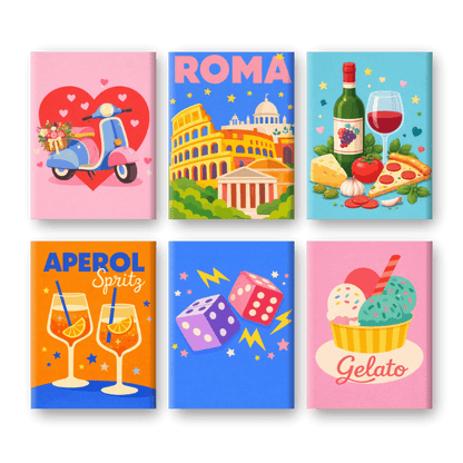 Farbenfrohes Italien