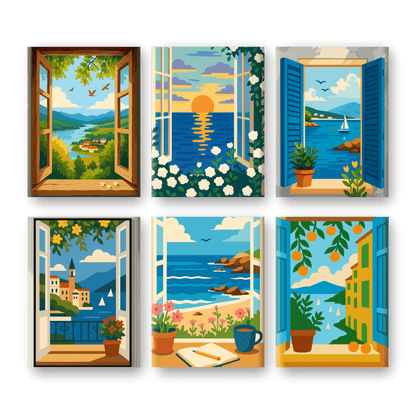 Bunte Fenster