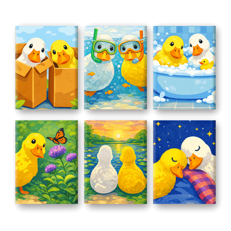 Süße Enten