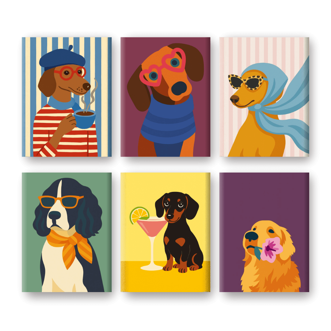 Schicke Hunde