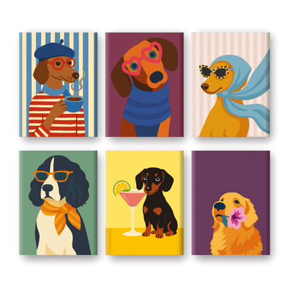 Schicke Hunde