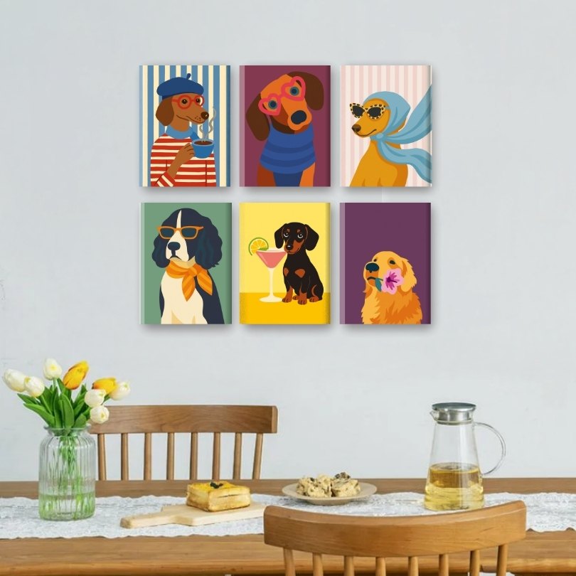 Schicke Hunde