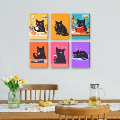 Mürrisches Katzen