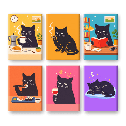 Mürrisches Katzen