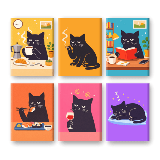 Mürrisches Katzen