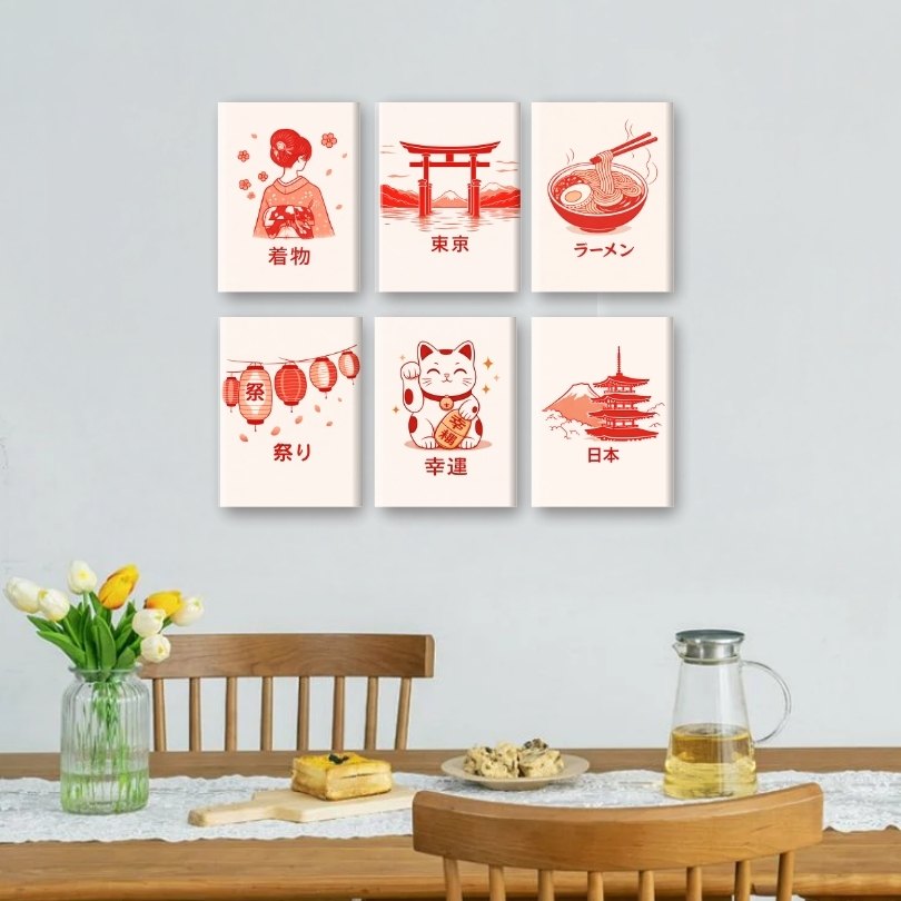Japanisches Poster