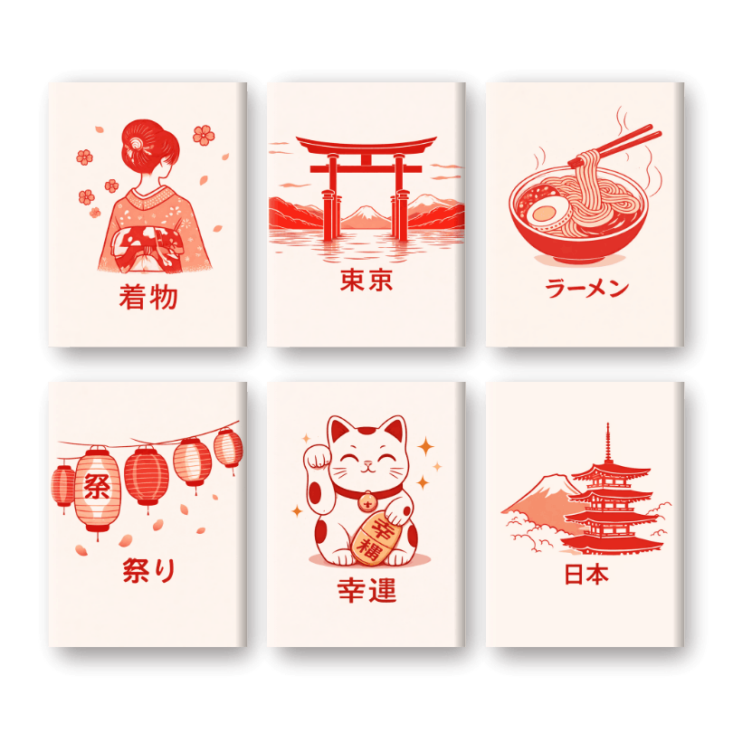 Japanisches Poster