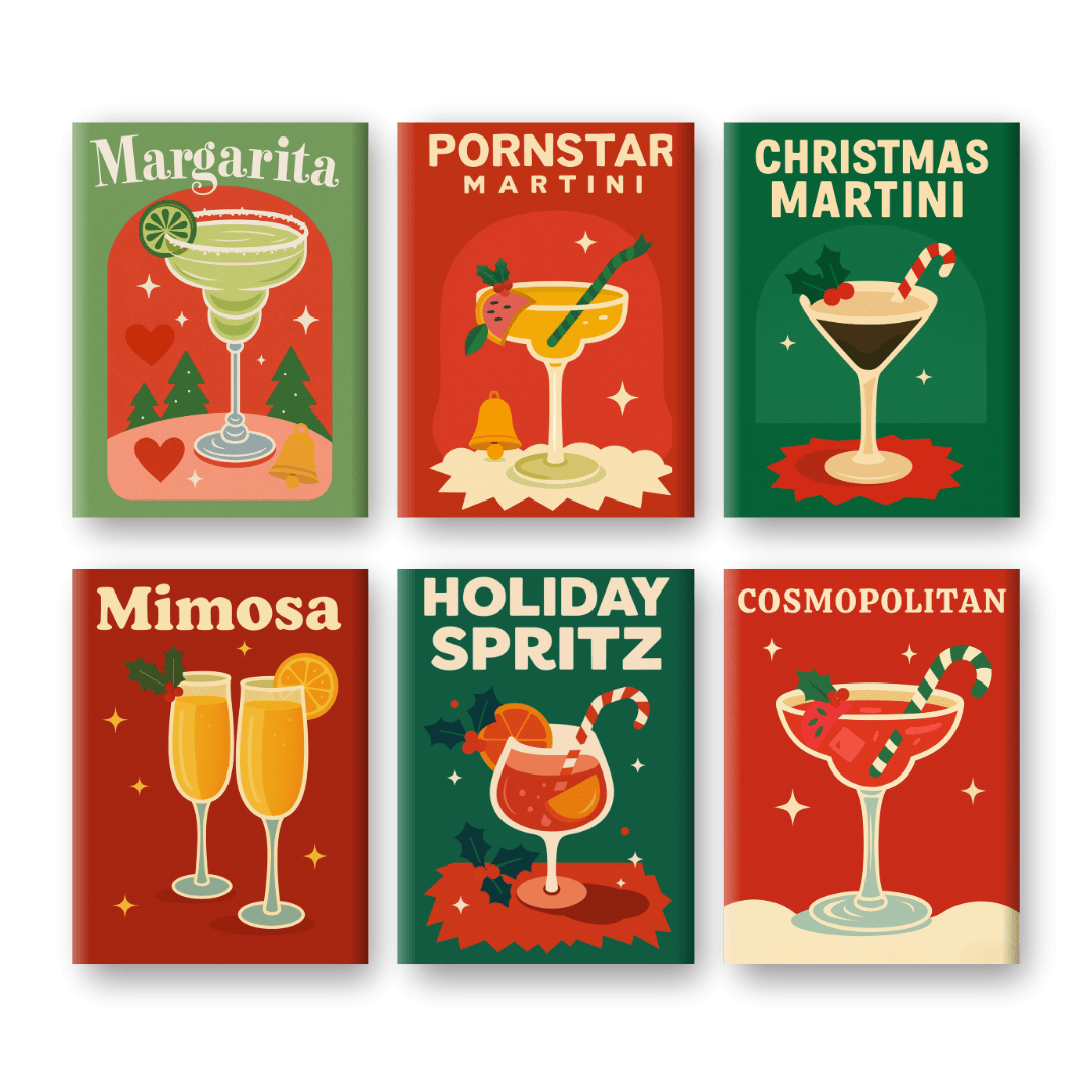 Fröhliches Cocktail