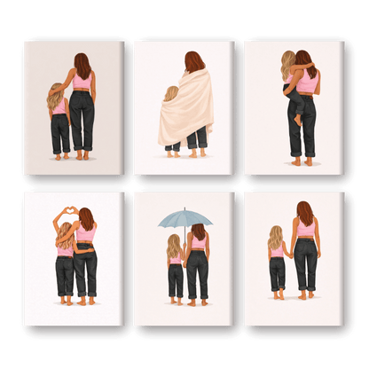 Mutter & Tochter Liebe