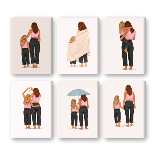 Mutter & Tochter Liebe