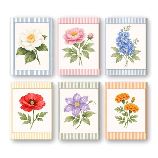 Gestreiftes Blumen