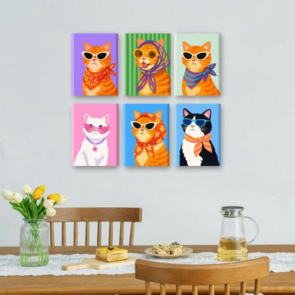 Stilvolle Katzen