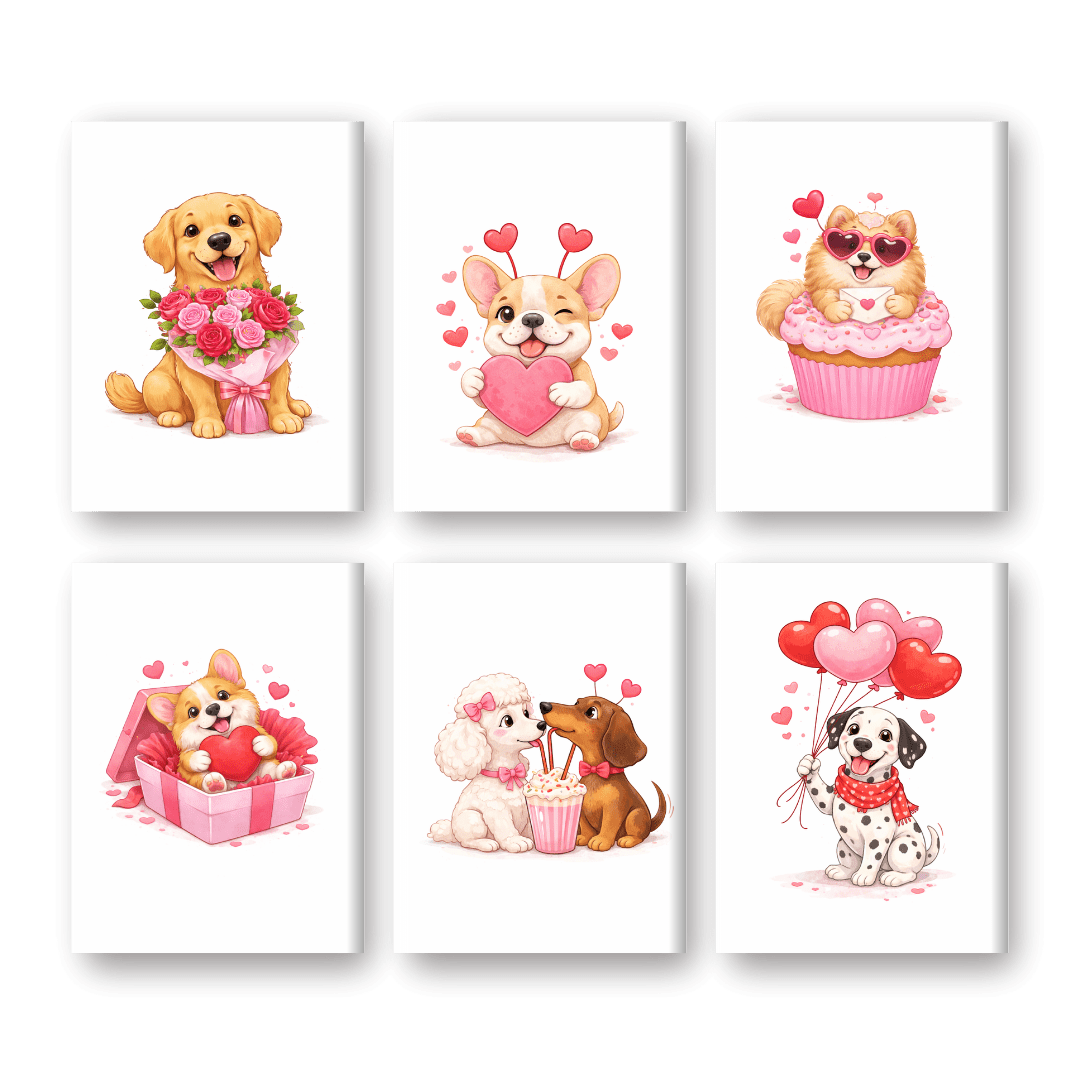 Valentinstags Hunde