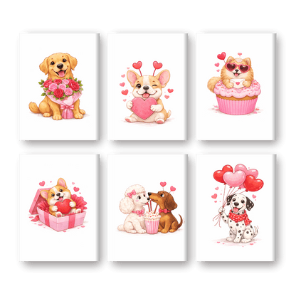 Valentinstags Hunde