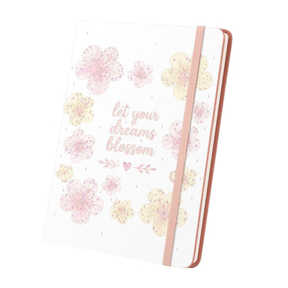 Malen nach Zahlen Notizbuch – Tropische Blüten