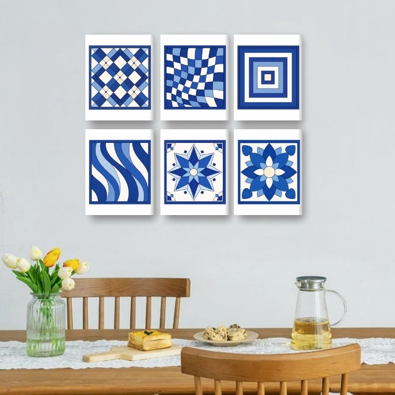 Delft Blue Muster