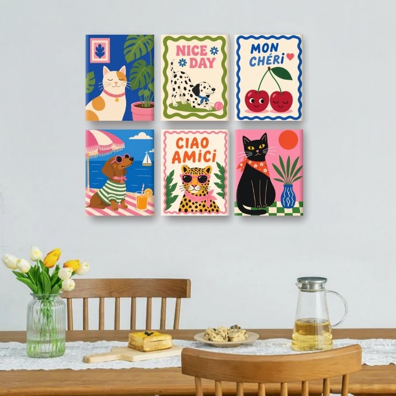 Schicke Katzen & Hunde