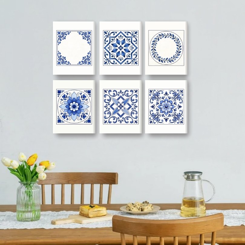 Delft Blaue Fliesen
