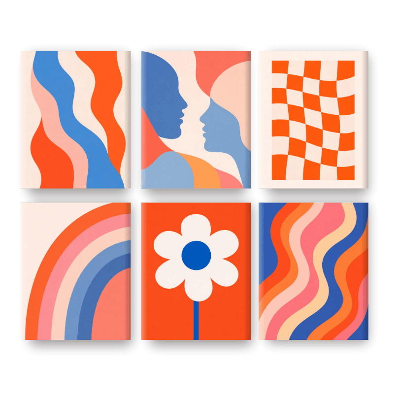 Retro-Blüten
