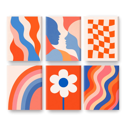 Retro-Blüten