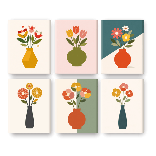 Elegante Blumenvasen