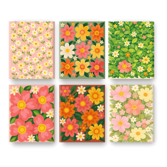 Leuchtende Blumen