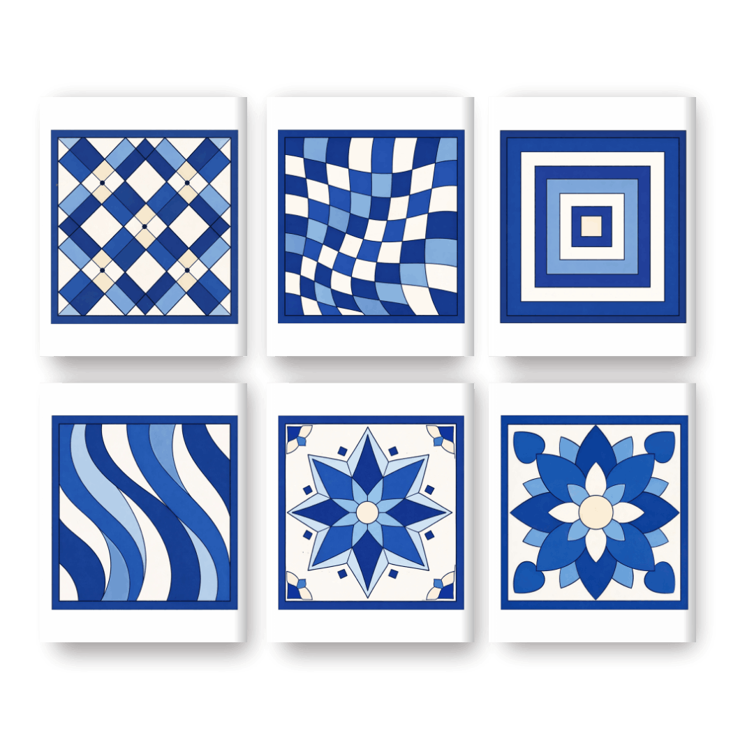 Delft Blue Muster