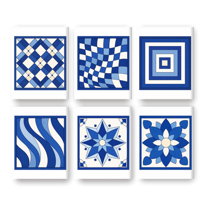 Delft Blue Muster